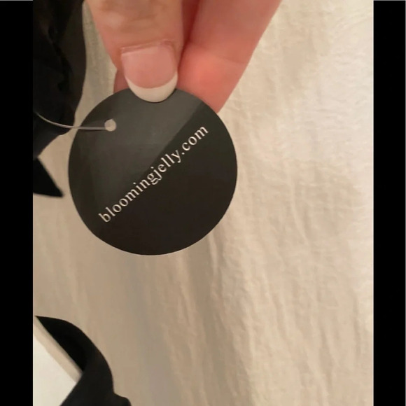 NWT Blooming Jelly Womens High Waisted Bikini Tie Knot Two Piece Swimsui… - Picture 5 of 10